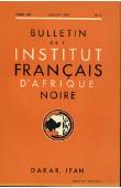  Bulletin de l'IFAN - Série A et B - Tome 13 - n°3 - Juillet 1951 