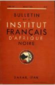 La végétation du Ferlo / Les boîtes moulées en peau du Soudan dites bata / De l'enseignement arabe féminin en Mauritanie / Essai de grammaire bobo-oulé, etc…