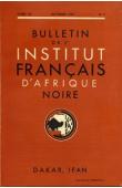  Bulletin de l'IFAN - Série A et B - Tome 15 - n°4 - Octobre 1953