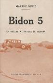  OULIE Marthe - Bidon 5 - En rallye à travers le Sahara (rallye saharien de 1930)