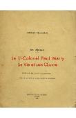  PELLEGRIN Arthur - Un Africain. Le Lt-Colonel Paul Marty. Sa vie et son oeuvre