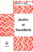  Cahier de l'UCAC 08-10, ROSNY Eric de (sous la direction de) - Justice et sorcellerie. Colloque international de Yaoundé organisé sous la direction d'Eric de Rosny (17-19 mars 2005)