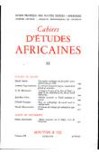 Pour une anthropologie du travail rural en Afrique noire / L'économie des échanges pré-coloniaux en pays Gouro, etc..