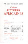 Expéditions punitives au Gabon (1875-1877) / Le blocus de Whydah (1876-1877) et la rivalité franco-anglaise au Dahomey / Le régme des engagés à temps au Sénégal (1817-1848), etc…