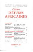  Cahiers d'études africaines - 003 /1960