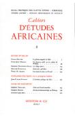  Cahiers d'études africaines - 002