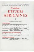  Cahiers d'études africaines - 001