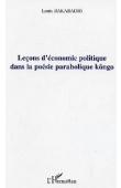  BAKABADIO Louis - Leçons d'économie politique dans la poésie parabolique kôngo