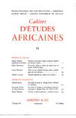  Cahiers d'études africaines - 021