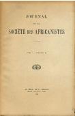  Journal de la Société des Africanistes - Tome 05 - fasc. 2 