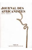  Journal des Africanistes - Tome 65 - fasc. 1 - 1995