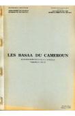 Les Basaa du Cameroun. Monographie historique d'après la tradition orale
