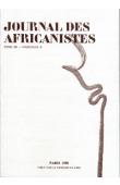  Journal des Africanistes - Tome 58 - fasc. 2