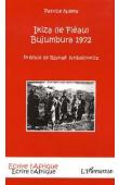  NDETA Patrice - Ikiza (Le Fléau). Bujumbura 1972