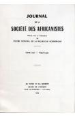  Journal de la société des Africanistes - Tome 44 - fasc. 1 - 1974