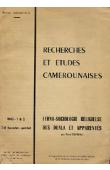  Recherches et études Camerounaises - 07/08, BUREAU René - Ethno-sociologie religieuse des Duala et apparentés