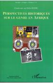  GOERG Odile (Coordonné par) - Perspectives historiques sur le genre en Afrique