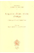  BOYELDIEU Pascal, NOUGAYROL P. (éditeurs) - Langues et cultures: terrains d'Afrique. Hommage à France Cloarec-Heiss