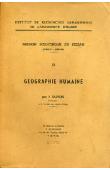  DESPOIS Jean - Mission scientifique du Fezzân. Tome III : Géographie humaine