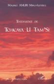  AMURI MPALA-LUTEBELE Maurice - Testament de Tchicaya U Tam'si