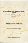  Etudes Nigériennes - 52, BERNUS Edmond, ECHARD Nicole - La région d'In Gall - Tegidda n Tesemt (Niger). Programme archéologique d'urgence (1977-81). Tome V: Les populations actuelles