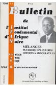  Bulletin de l'IFAN - Série B - Tome 51 - n°1/2 - 2001 - Mélanges pluridisciplinaires offerts à Abdoulaye Ly