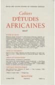  Cahiers d'études africaines - 066-067 
