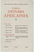  Cahiers d'études africaines - 080