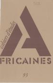  Cahiers d'études africaines - 093
