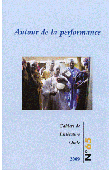  Cahiers de Littérature Orale - 65 / Autour de la performance