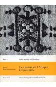  BOSER-SARIVAXEVANIS Renée - Les tissus de l'Afrique Occidentale. Méthode de classification et catalogue raisonné des étoffes tissées de l'Afrique de l'Ouest établis à partir de données techniques et historiques. Tome 1