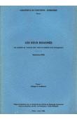  PÈRE Madeleine - Les deux bouches. Les sociétés du "rameau lobi" entre la tradition et le changement. Volume I