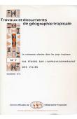  Collectif - La croissance urbaine dans les pays tropicaux. Dix études sur l'approvisionnement des villes