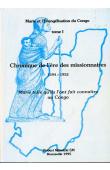 Marie et l'évangélisation du Congo. Trois volumes: I: Chronique de l'ère des Missionnaires (1594-1952) - II: Journal d'une jeune église (1952-1992) - III: Qui est Marie pour vous ? Marie telle qu'on l'aime au Congo  (1991-1993)