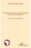  BARARUZUNZA Ferdinand -  Performances des politiques économiques en Afrique subsaharienne: Théories et évidences empiriques