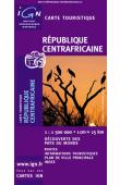 Centrafrique (République Centrafricaine) - Carte touristique au 1:1.500.000e