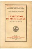  ANTHOUARD A. d', RANCHOT A. - L'expédition de Madagascar [en 1895] Journaux de route