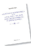  BOURHANE Hassane - Le second acte de naissance suivi de Le lecteur et son texte dans l'œuvre romanesque de Sembène Ousmane