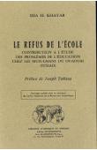  KHAYAR Issa Hassan - Le refus de l'école. Contribution à l'étude des problèmes de l'éducation chez les musulmans du Ouaddai (Tchad)