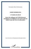  AÏDARA Mouhamadou Moustapha (sous la direction de) - Gerti Hesseling. A l'ombre du droit. - Actes du colloque de l'UFR Sciences juridiques et politiques de l'Université de Saint-Louis , 15-16 décembre 2011