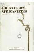  Journal des Africanistes - Tome 65 - fasc. 2 - 1996 - Archéologies en Afrique 