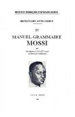  SOCQUET (Monseigneur) - Manuel -Grammaire Mossi