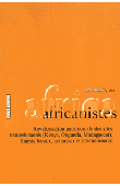  Journal des Africanistes - Tome 86 - fasc. 1 - Revalorisation patrimoniale des sites naturels sacrés (Kenya, Ouganda, Madagascar). Enjeux locaux, nationaux et internationaux