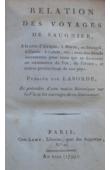  SAUGNIER M., LABORDE (publié par) - Relation des voyages de Saugnier à la côte d'afrique , à Maroc , au Sénégal , à Gorée , à Galam ,etc…