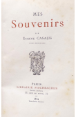  CASALIS Eugène - Mes souvenirs