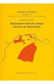  TAINE-CHEIKH Catherine - Dictionnaire français-zénaga. Berbère de Mauritanie. Avec renvois au classement par racines du Dictionnaire zénaga-français (Part 2)