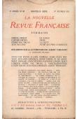  La Nouvelle Revue Française - 89 - 1er février 1921, PAULHAN Jean -  Aytré qui perd l'habitude