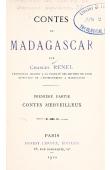  RENEL Charles - Contes de Madagascar. Première partie: Contes merveilleux. Deuxième partie : Fables et fabliaux