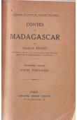  RENEL Charles - Contes de Madagascar. Troisième partie : Contes populaires