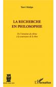  AKAKPO Yaovi - La recherche en philosophie. De l'intuition du thème à la soutenance de thèse